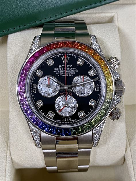 how much is rolex rainbow daytona|rolex daytona rainbow retail price.